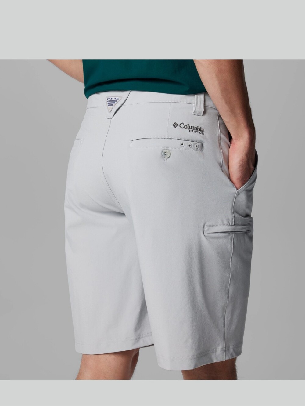 Columbia Omni-Shade UPF 50 Sun Protection Outdoor Shorts - Gray